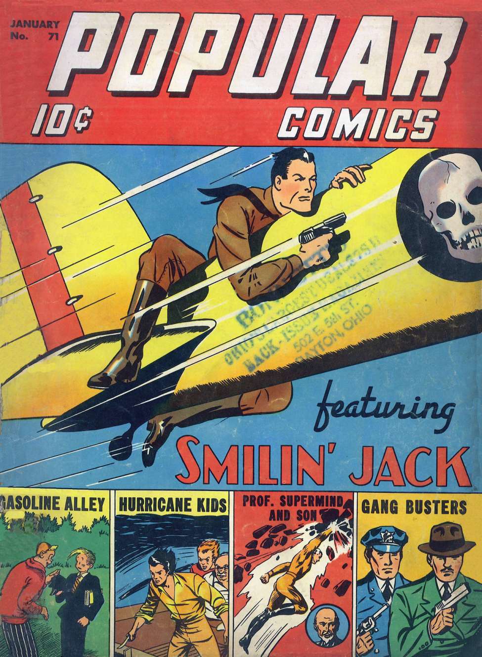 Comic Book Cover For Popular Comics 71