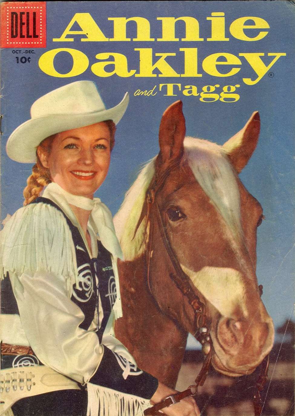 Annie Oakley and Tagg 09 (Dell Comics / Western Publishing)