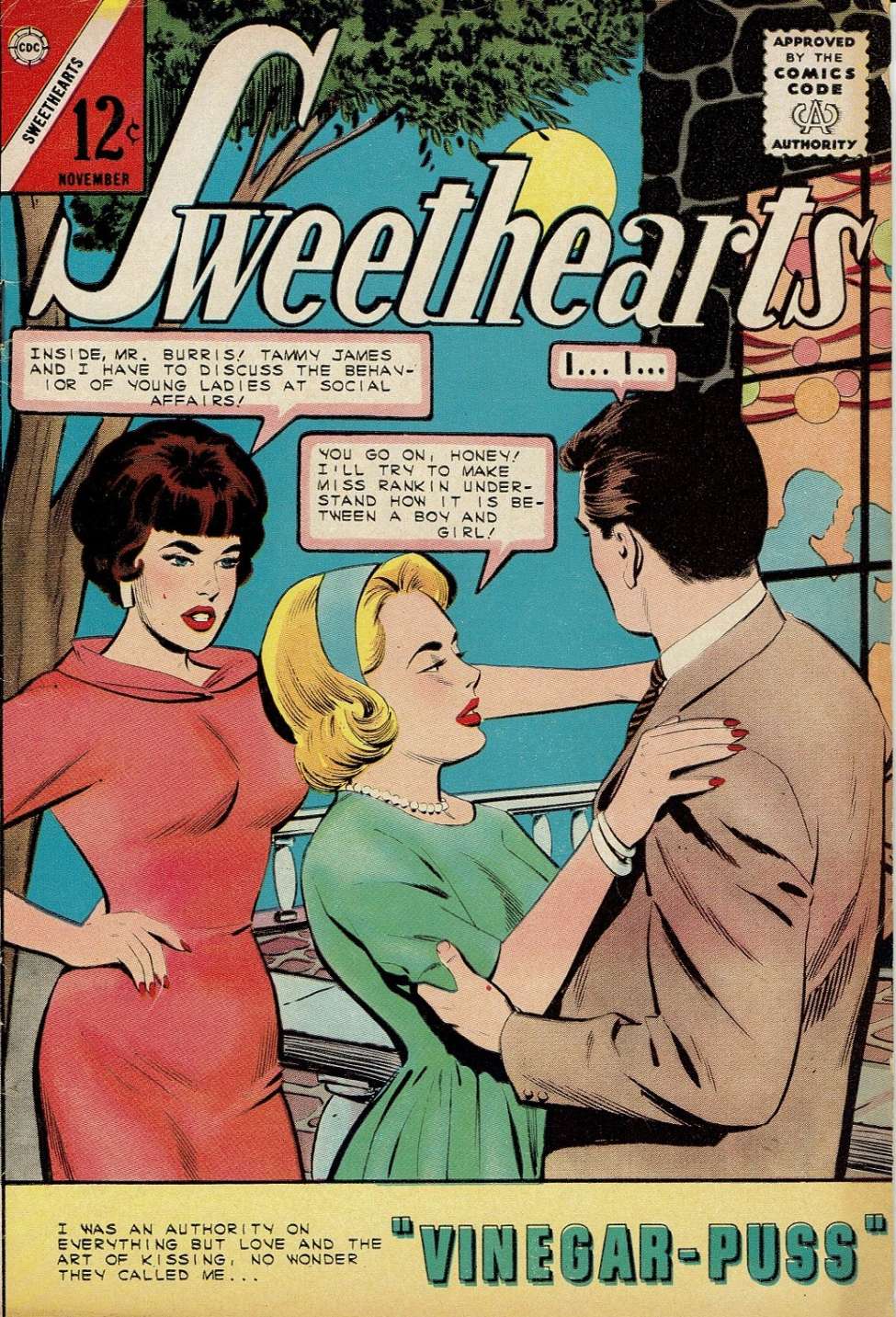 Comic Book Cover For Sweethearts 79