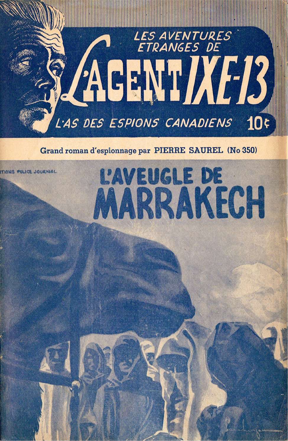 Book Cover For L'Agent IXE-13 v2 350 - L'aveugle de Marrakech