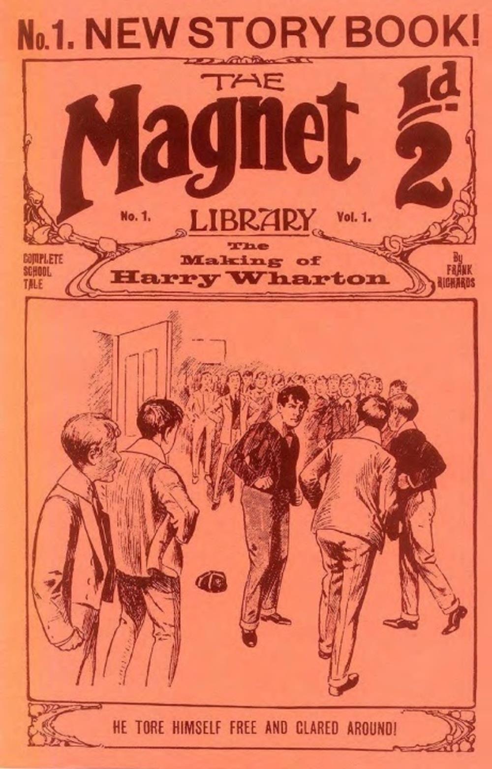 Comic Book Cover For The Magnet 1 - The Making of Harry Wharton!