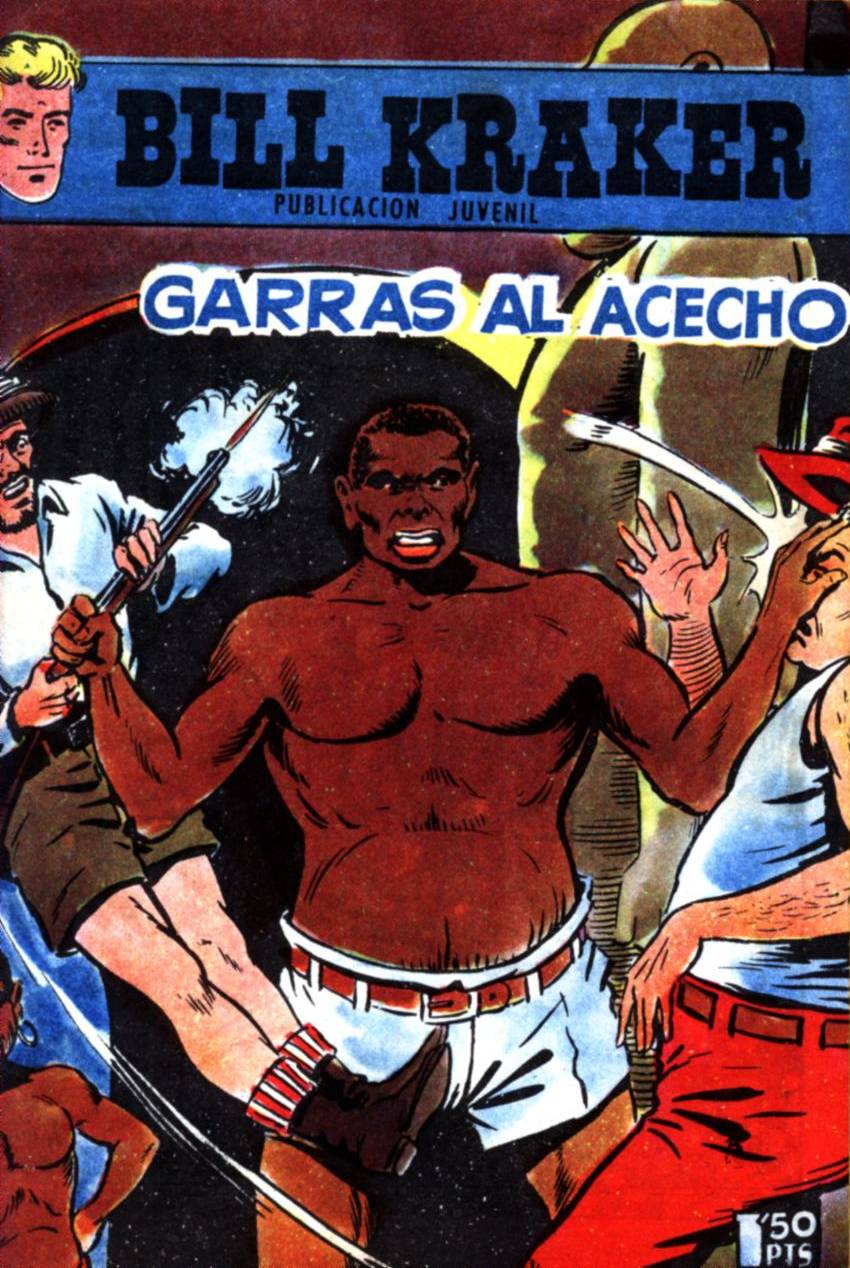 Comic Book Cover For Bill Kraker 21 Garras al Acecho