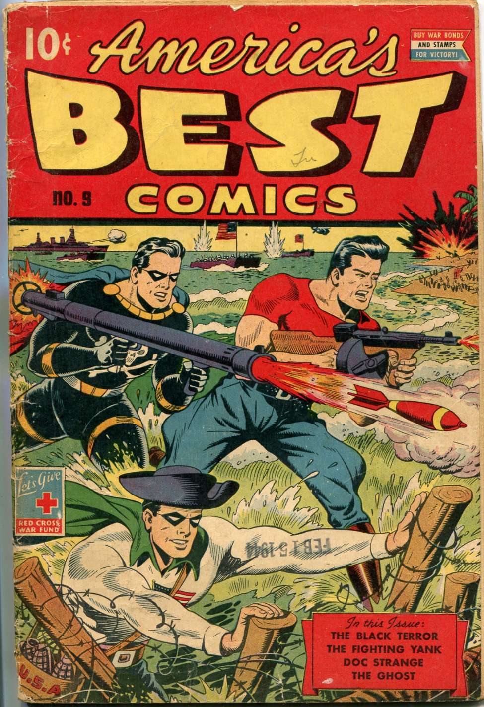 Comic Book Cover For America's Best Comics 9