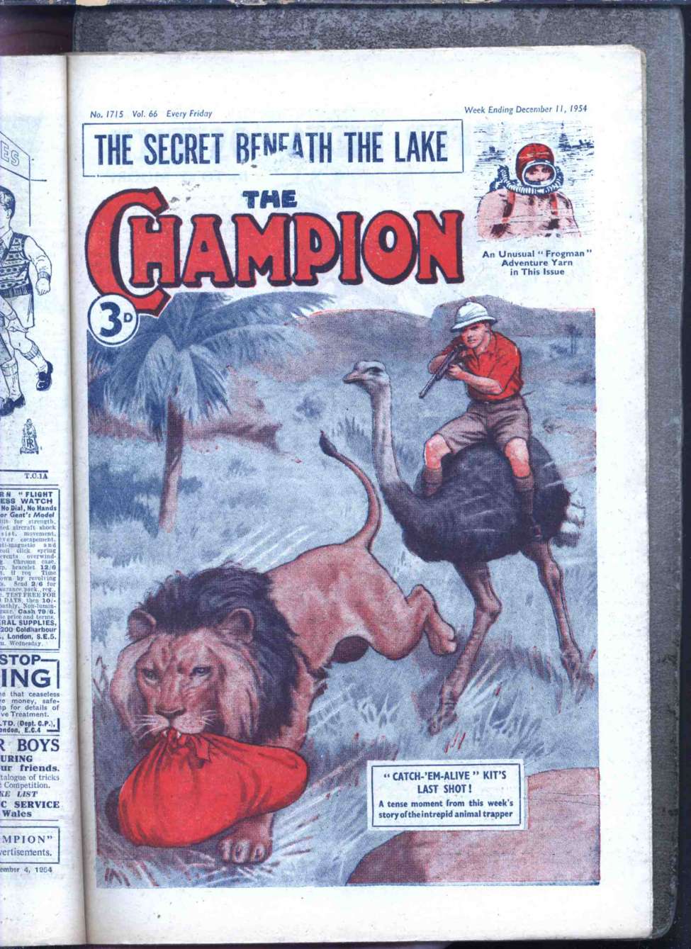 Comic Book Cover For The Champion 1715