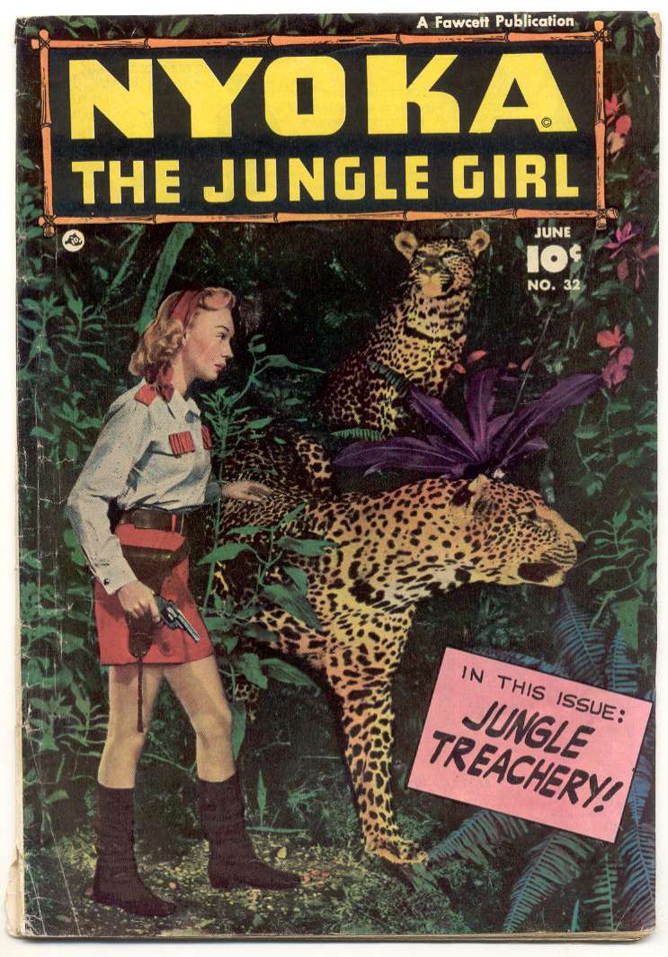 Comic Book Cover For Nyoka the Jungle Girl 32 - Version 1