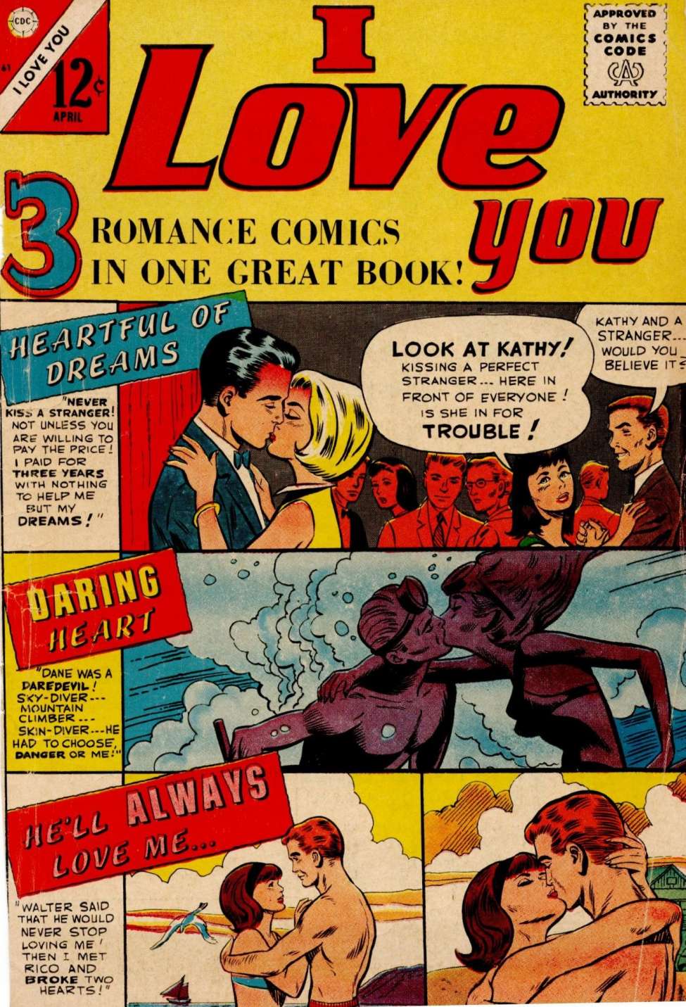 Comic Book Cover For I Love You 61