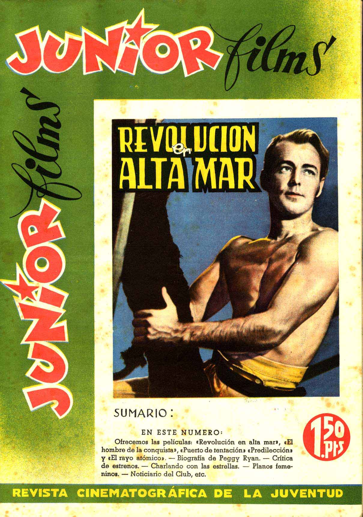 Comic Book Cover For Junior Films 51 Revolución en alta mar