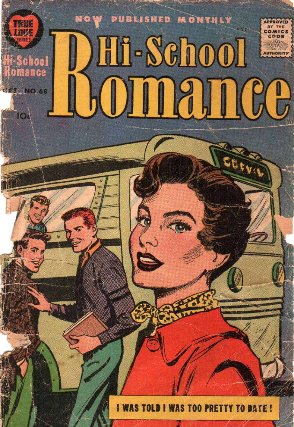 Book Cover For Hi-School Romance 68