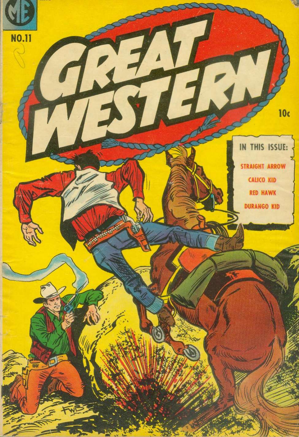 Comic Book Cover For Great Western 11