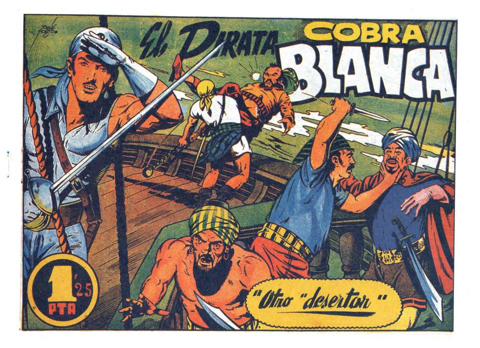 Book Cover For Pirata Cobra Blanca 9 - Otro Desertor