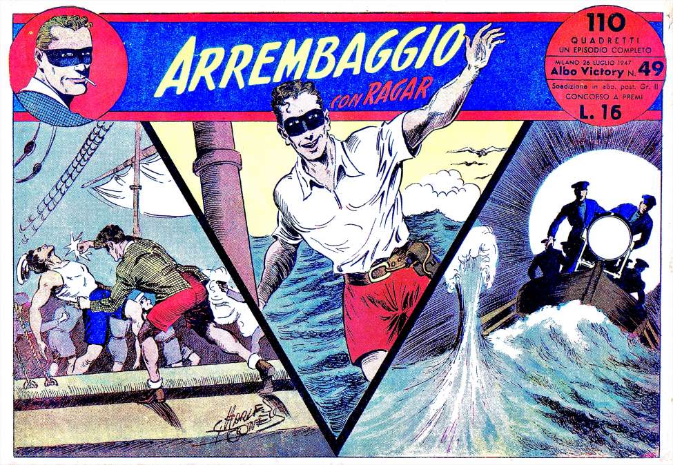 Comic Book Cover For Ragar 49 - Arrembaggio