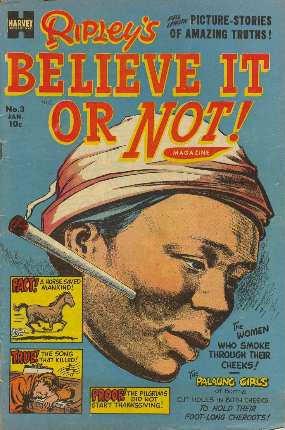 Comic Book Cover For Ripley's Believe It Or Not 3