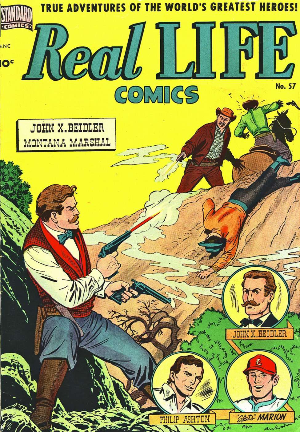 Comic Book Cover For Real Life Comics 57 - Version 2