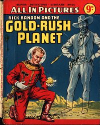 Large Thumbnail For Super Detective Library 66 - Gold Rush Planet