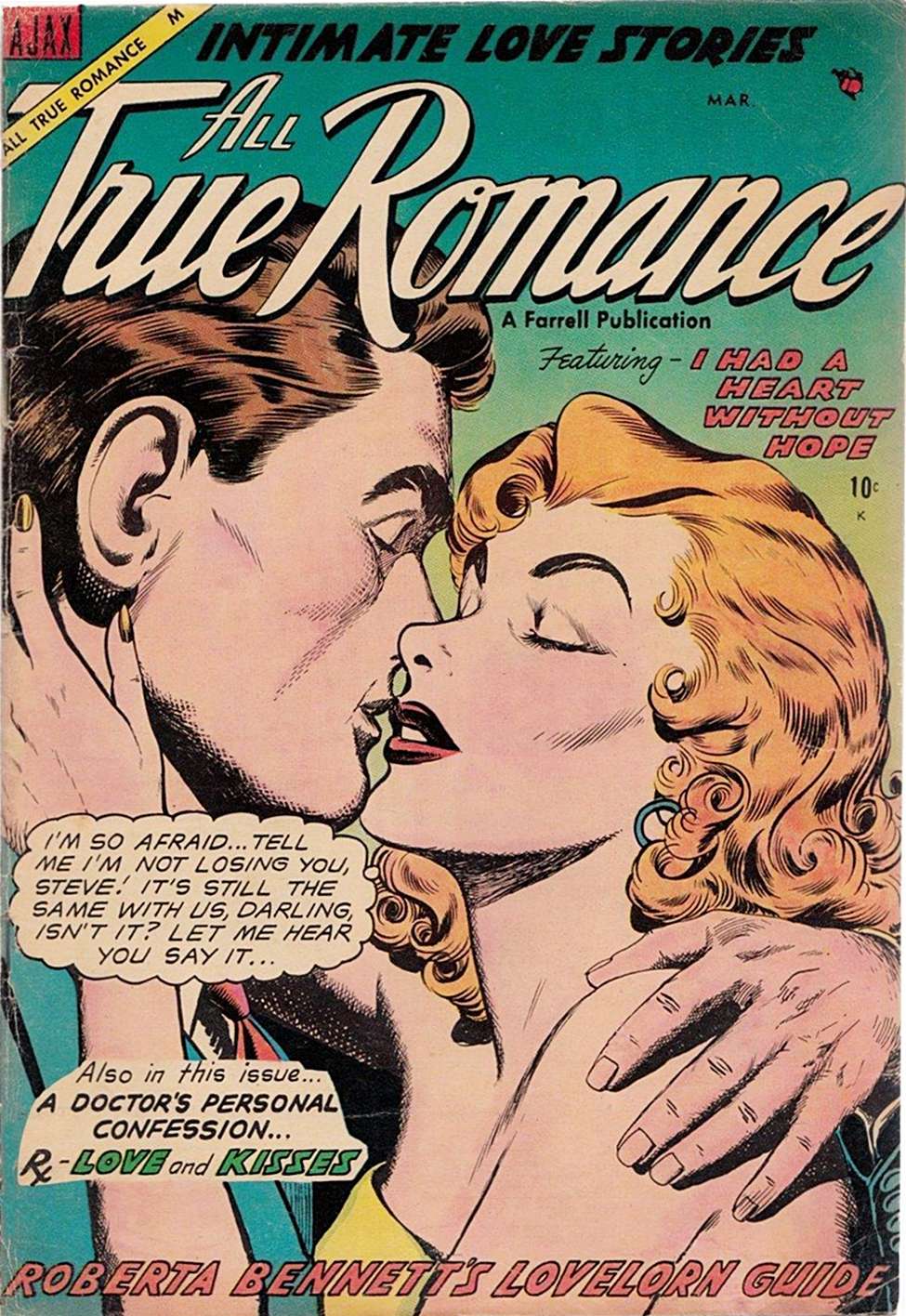 Comic Book Cover For All True Romance 22