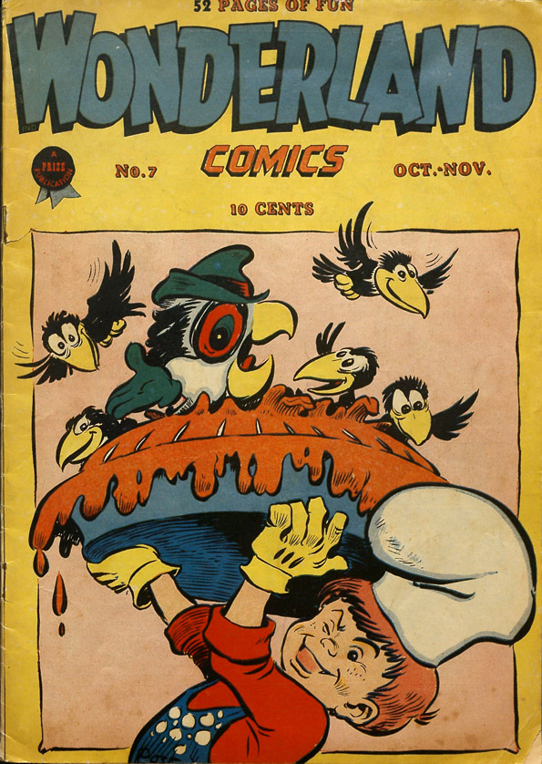 Comic Book Cover For Wonderland Comics 7
