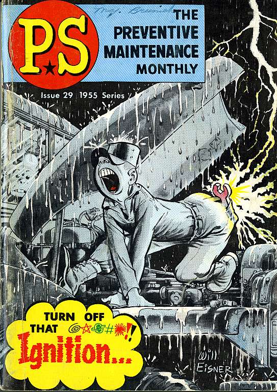 Comic Book Cover For PS Magazine 29