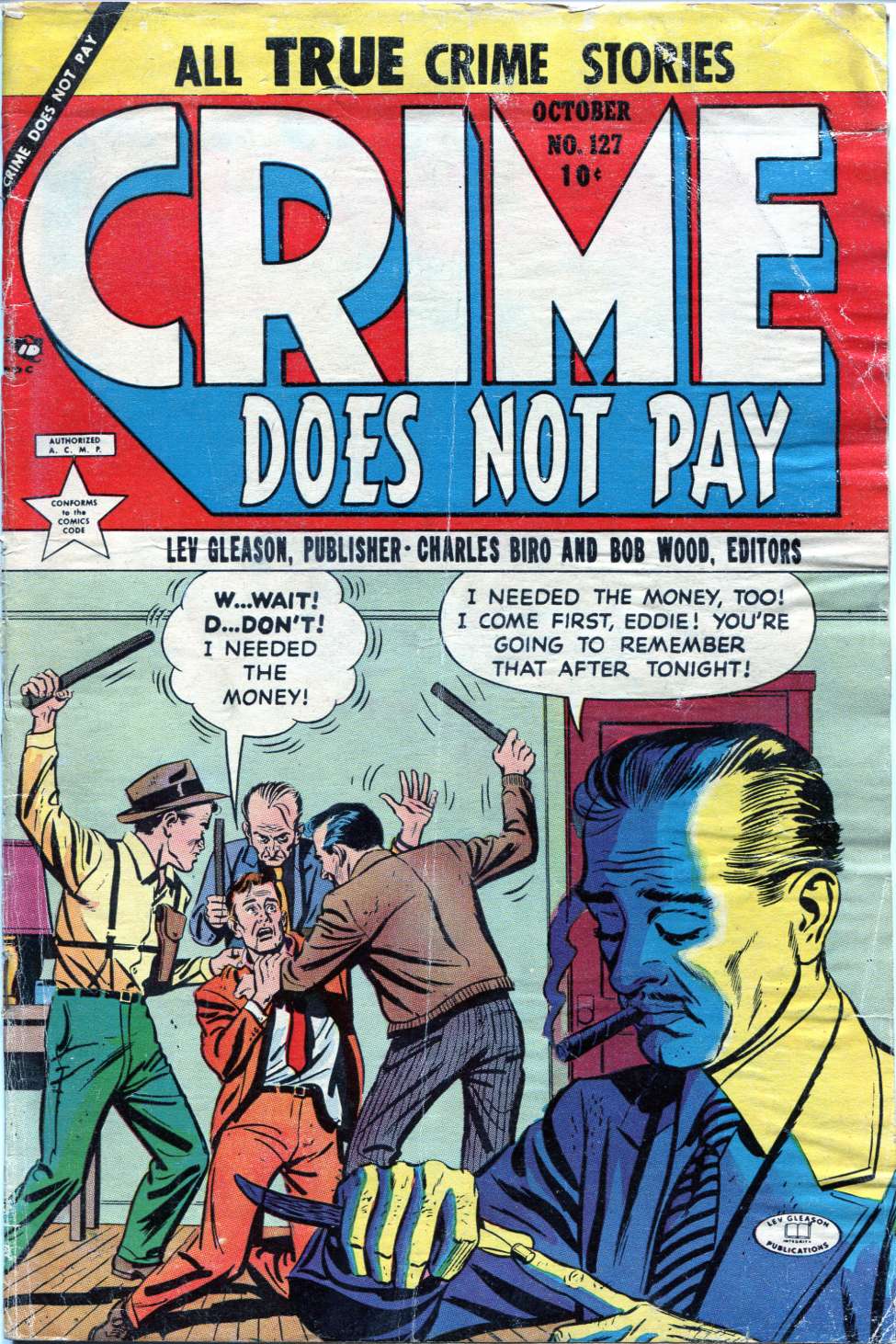 Book Cover For Crime Does Not Pay 127