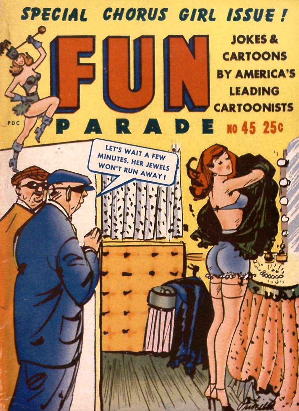 Book Cover For Army & Navy Fun Parade 45