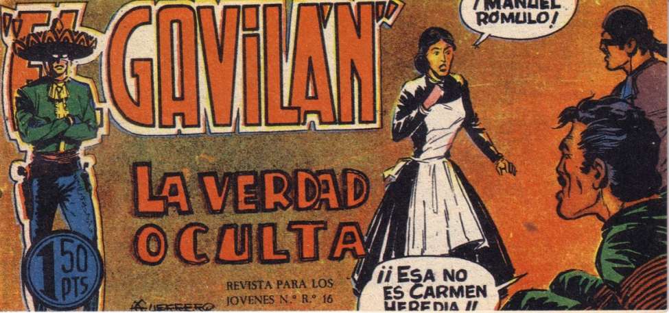 Comic Book Cover For El Gavilan 19 - La Verdad Oculta