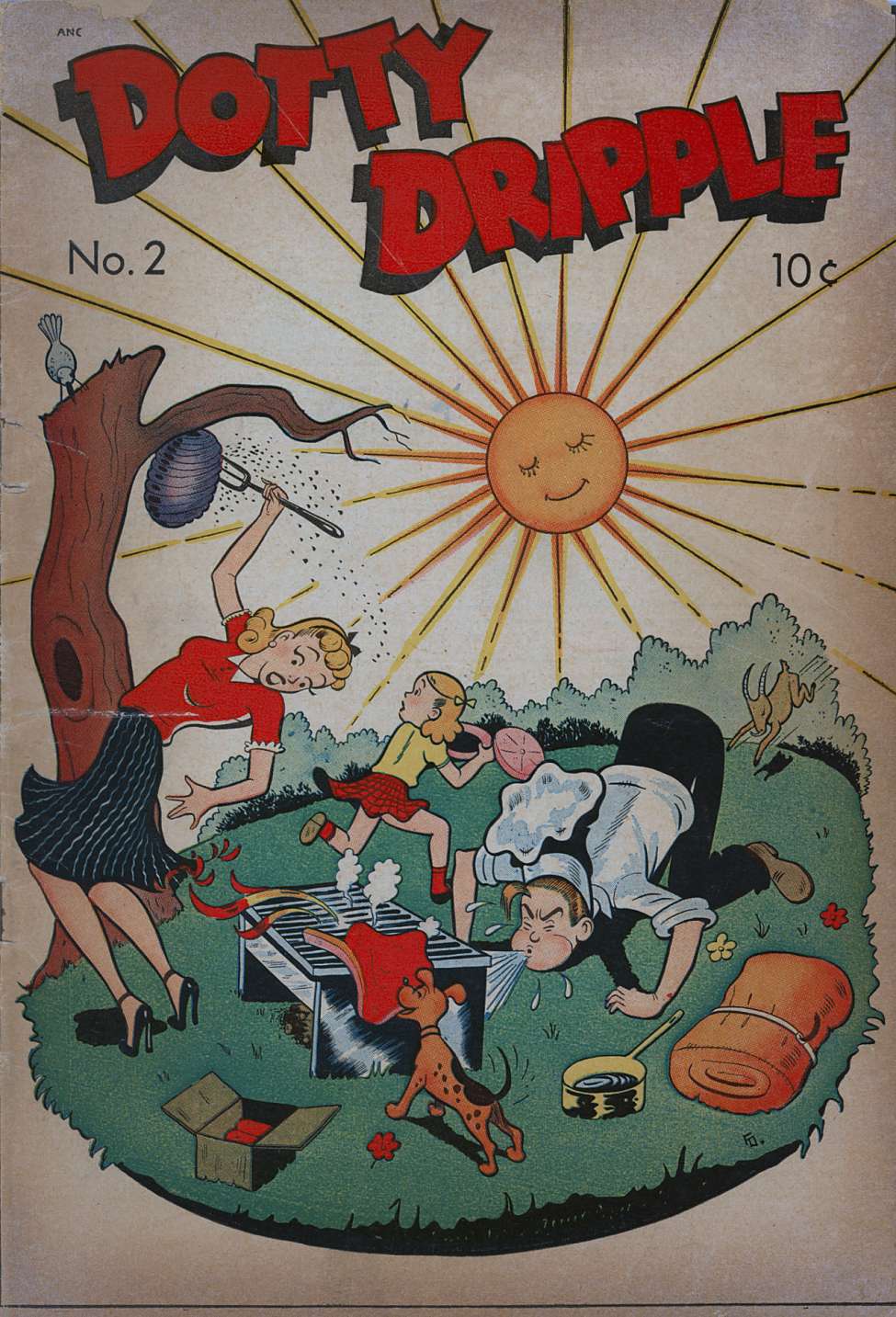 Comic Book Cover For Dotty Dripple 2