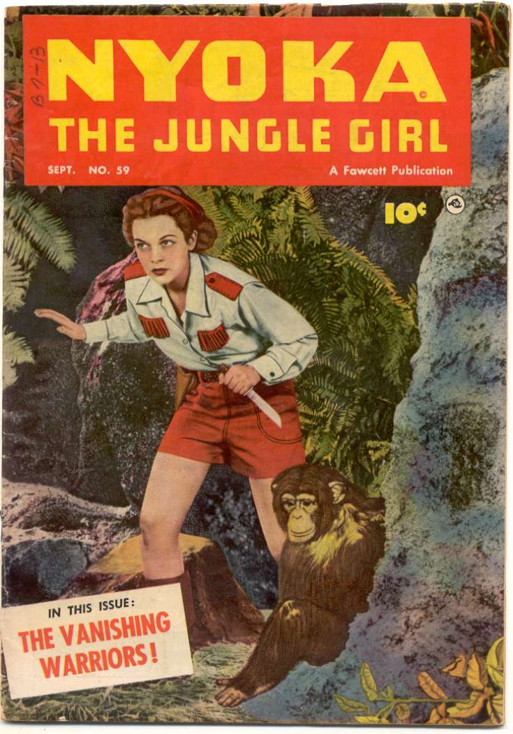 Book Cover For Nyoka the Jungle Girl 59 - Version 1