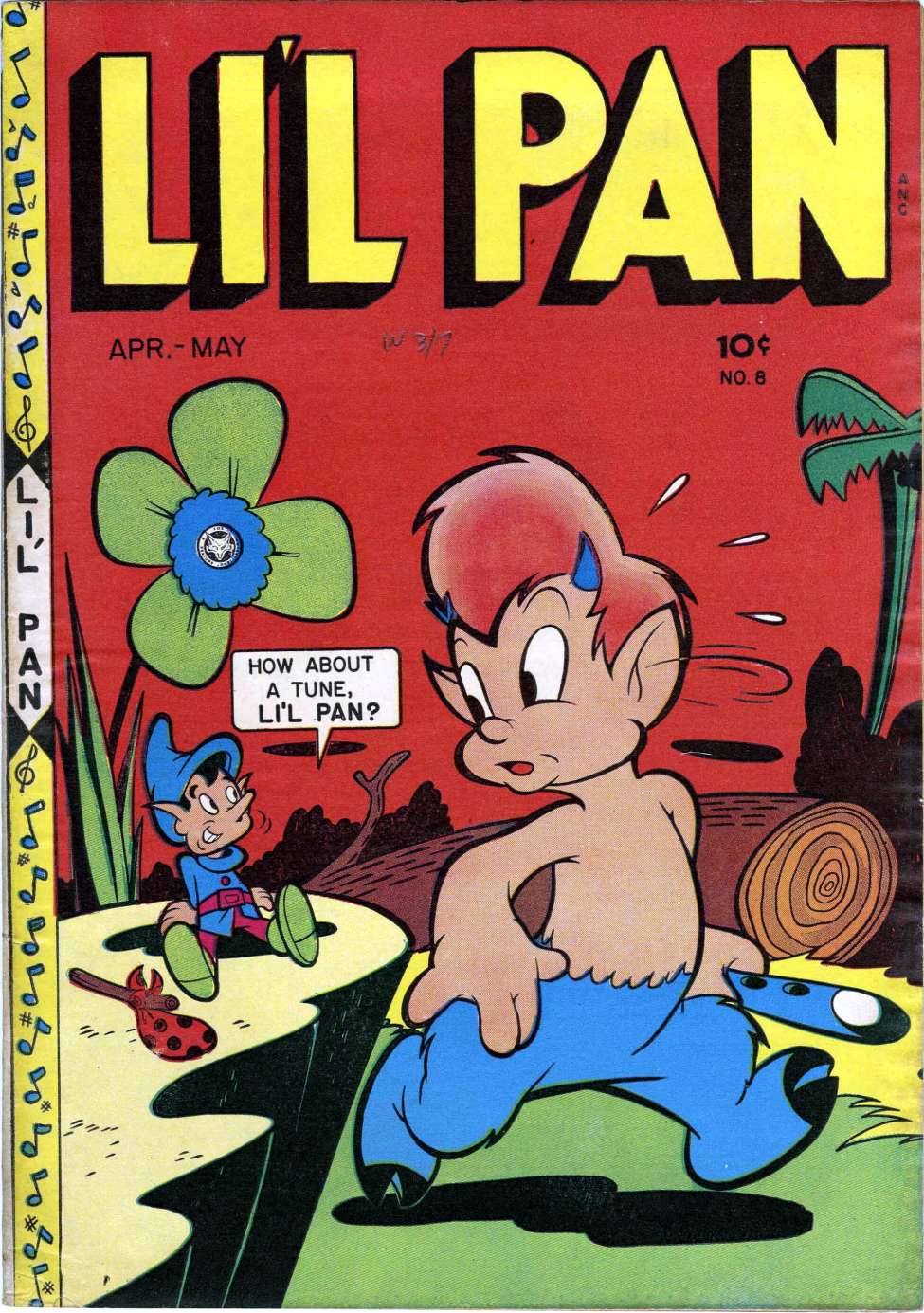 Book Cover For Li'l Pan 8