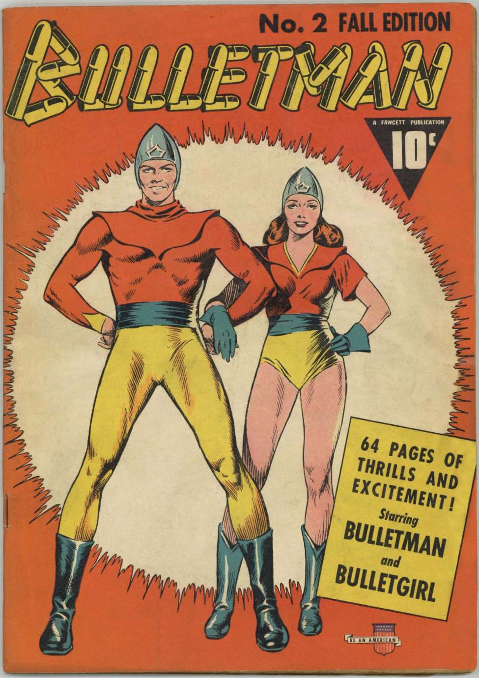 Book Cover For Bulletman 2