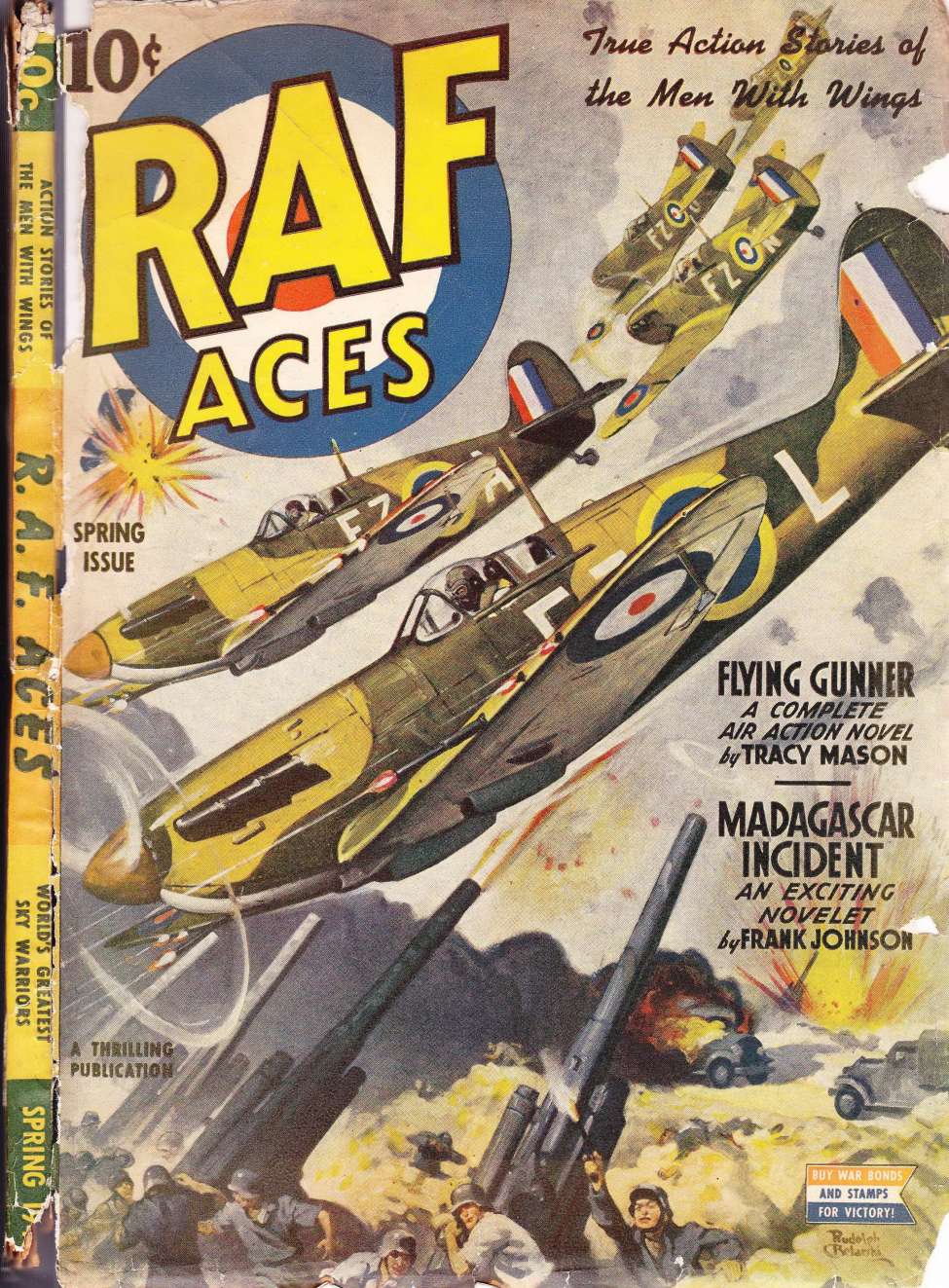 Comic Book Cover For RAF Aces v3 2