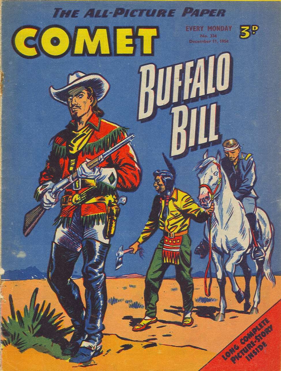 Comic Book Cover For The Comet 334