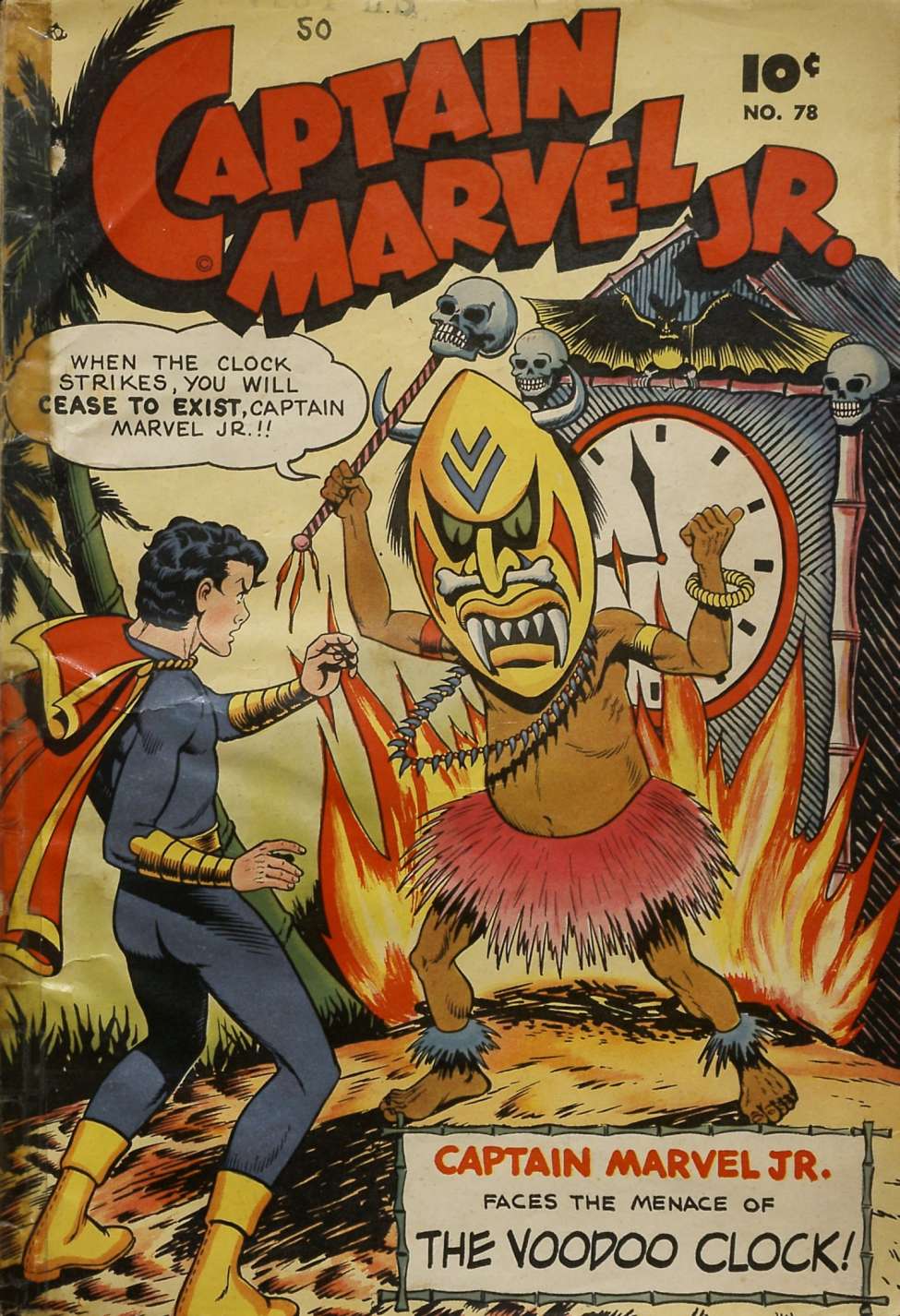 Book Cover For Captain Marvel Jr. 78