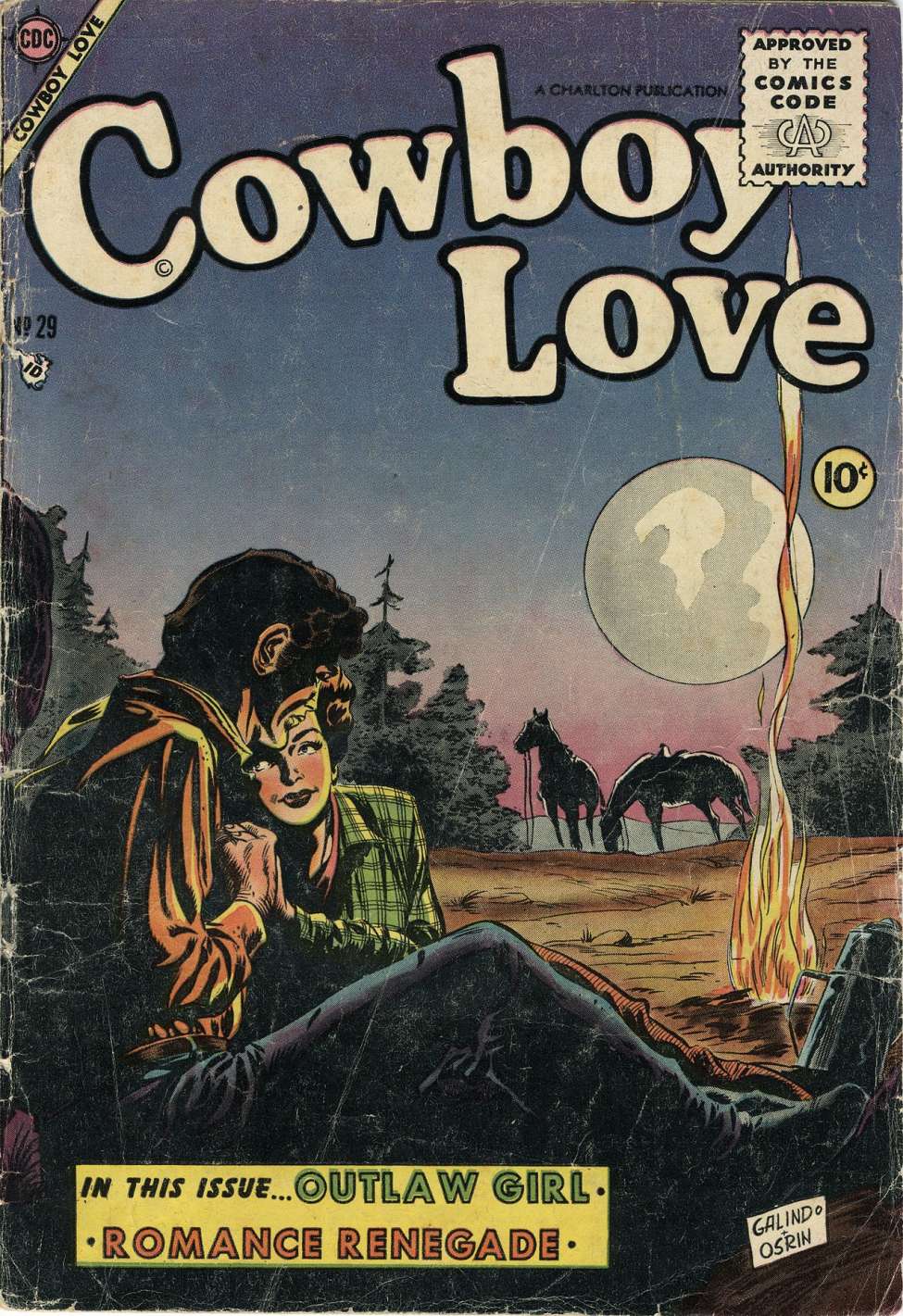 Comic Book Cover For Cowboy Love 29
