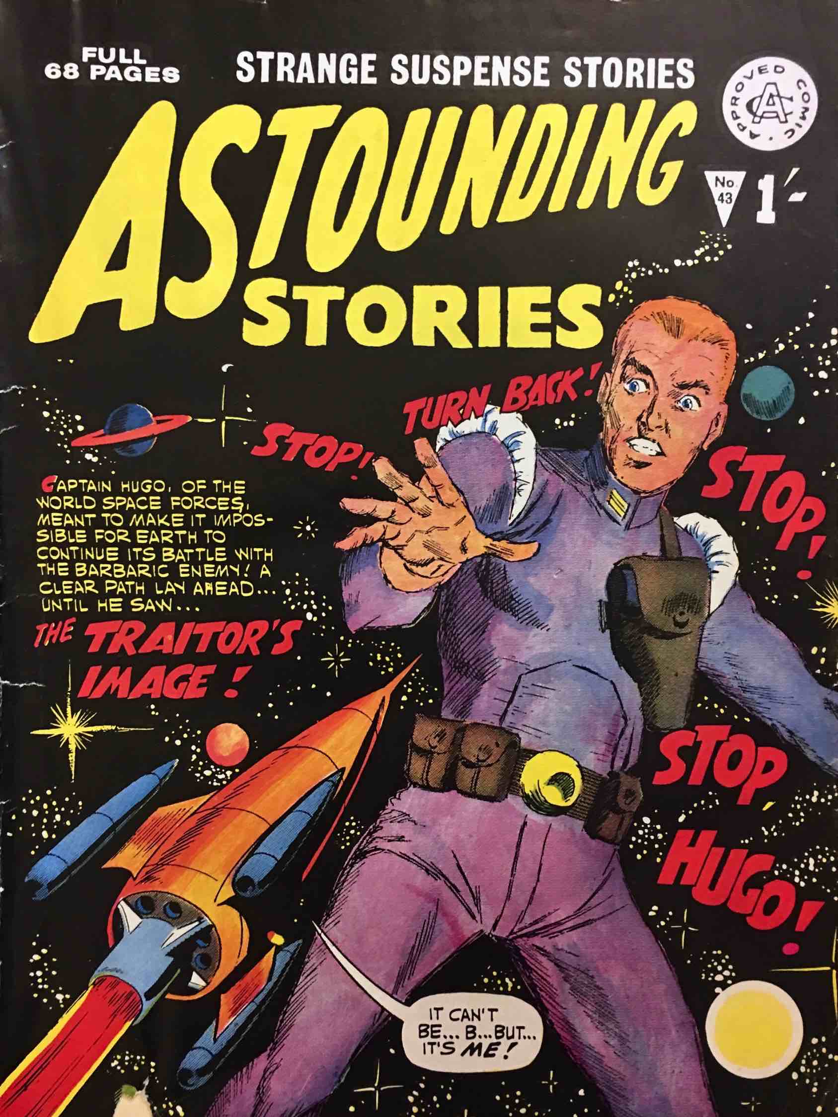 Book Cover For Astounding Stories 43