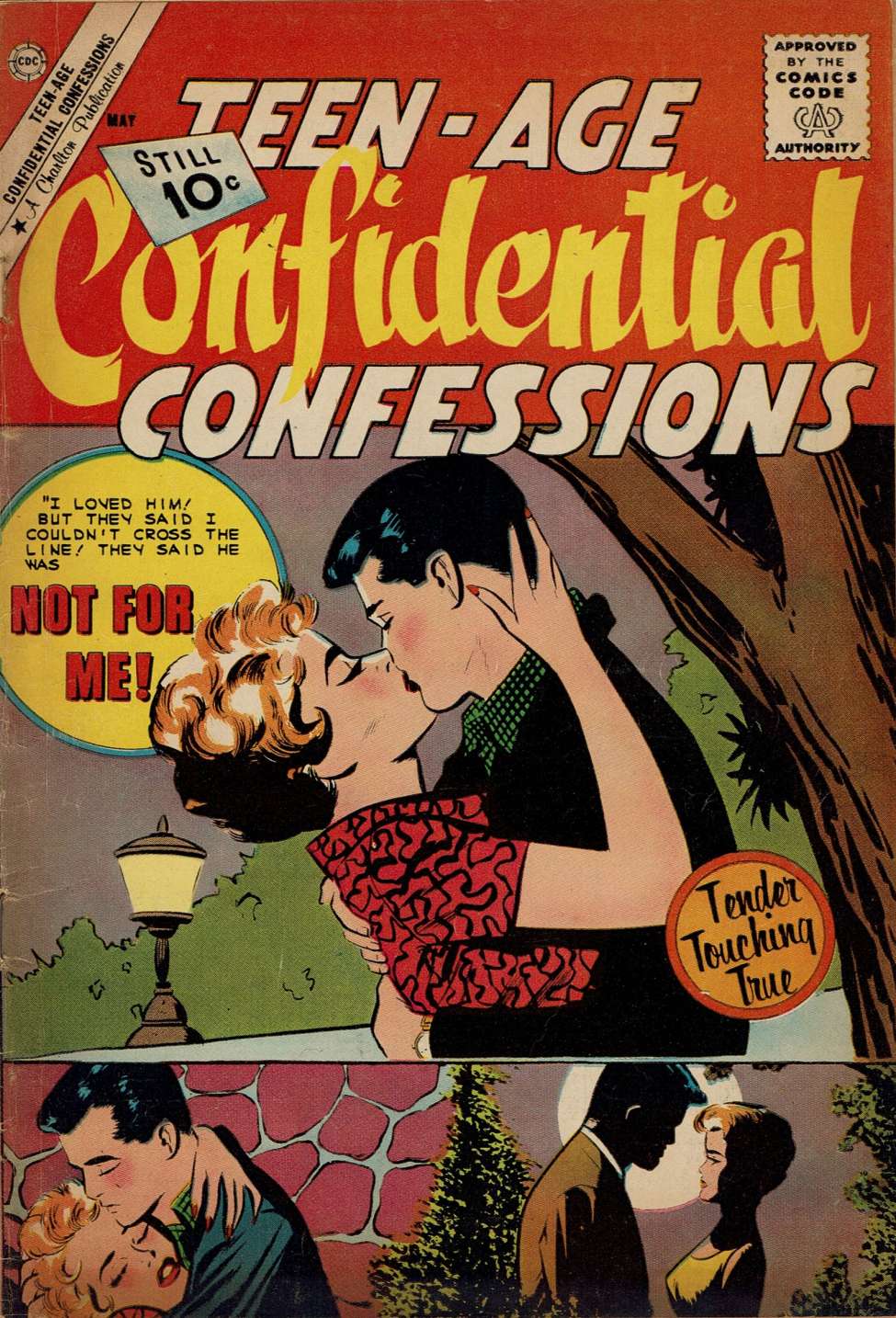 Book Cover For Teen-Age Confidential Confessions 6