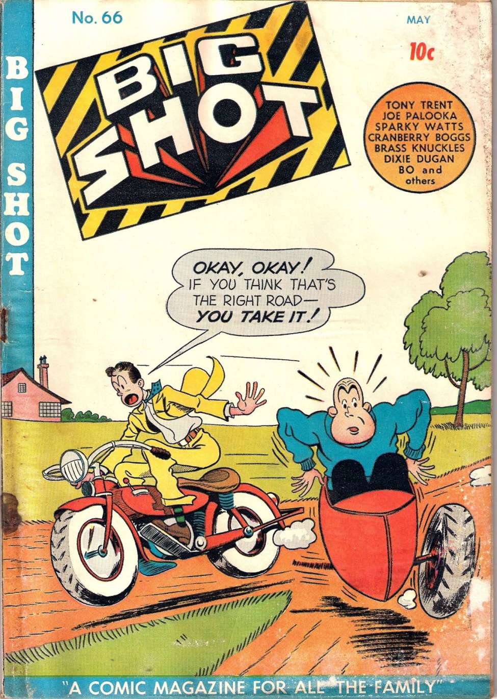 Comic Book Cover For Big Shot 66