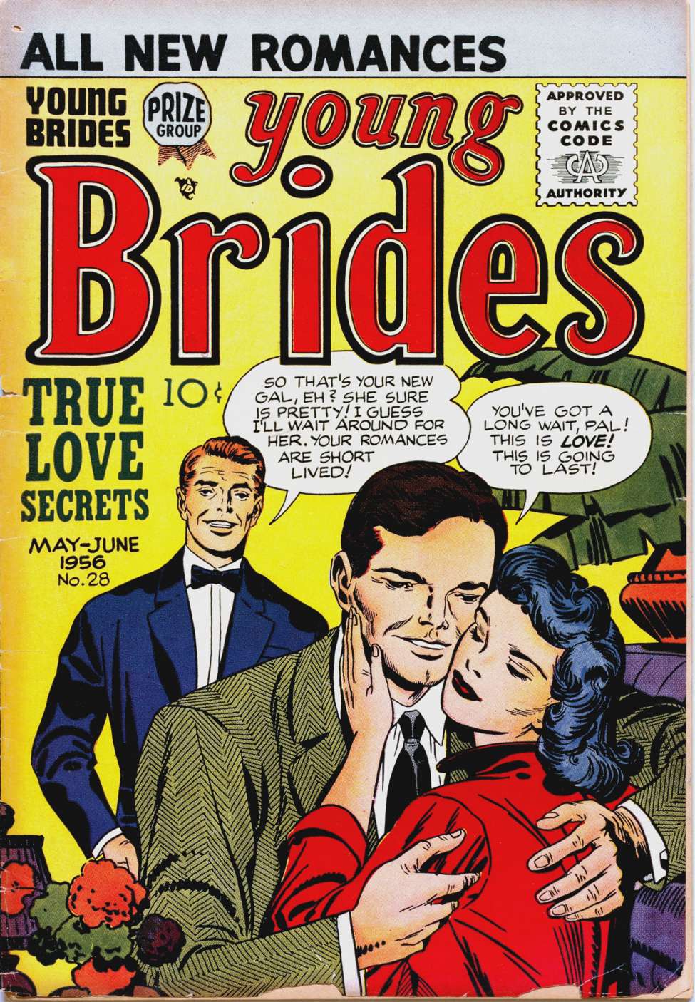 Comic Book Cover For Young Brides 28