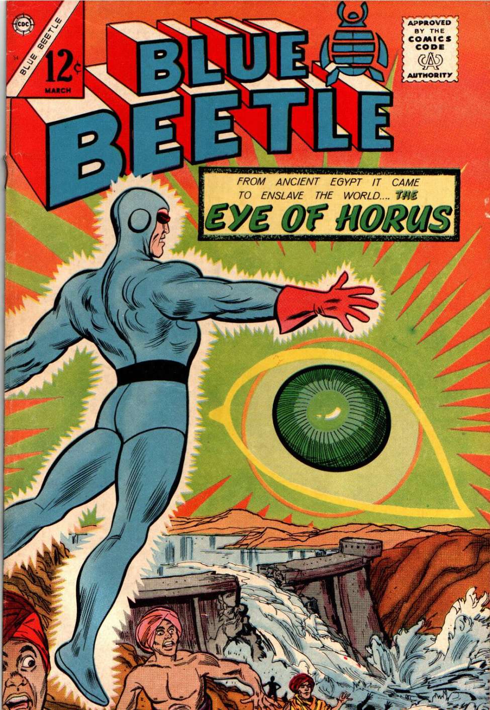 Comic Book Cover For Blue Beetle (1965) 54