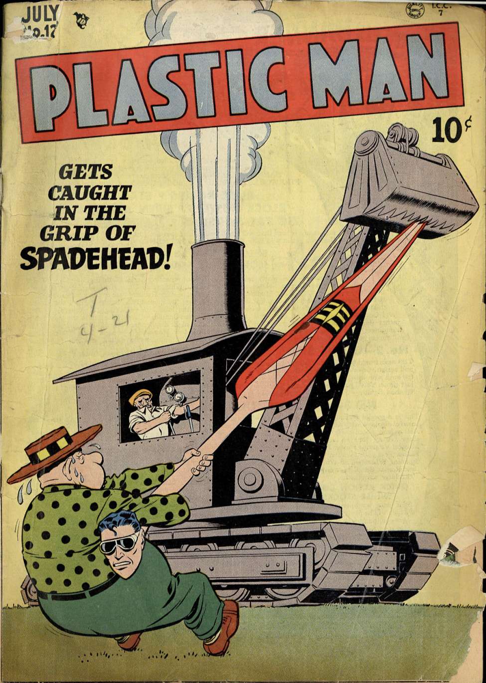 Book Cover For Plastic Man 12