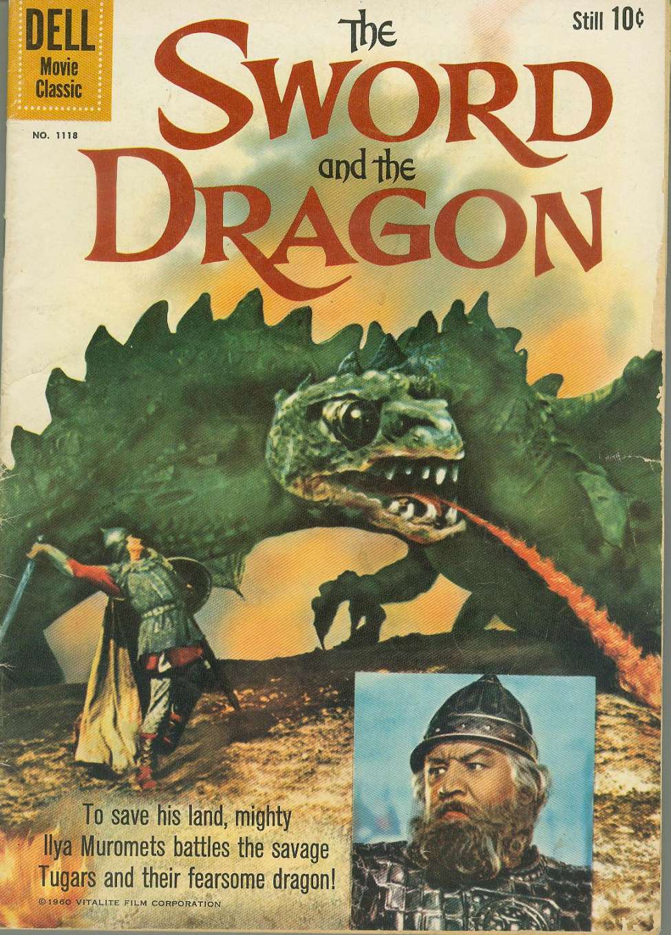 Comic Book Cover For 1118 - The Sword and the Dragon