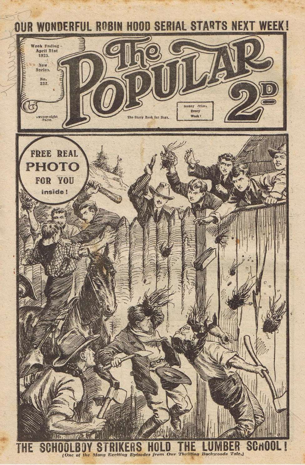 Comic Book Cover For The Popular 222 - The Campaign Against Carthew!