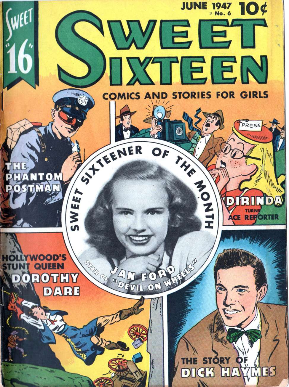 Comic Book Cover For Sweet Sixteen 6