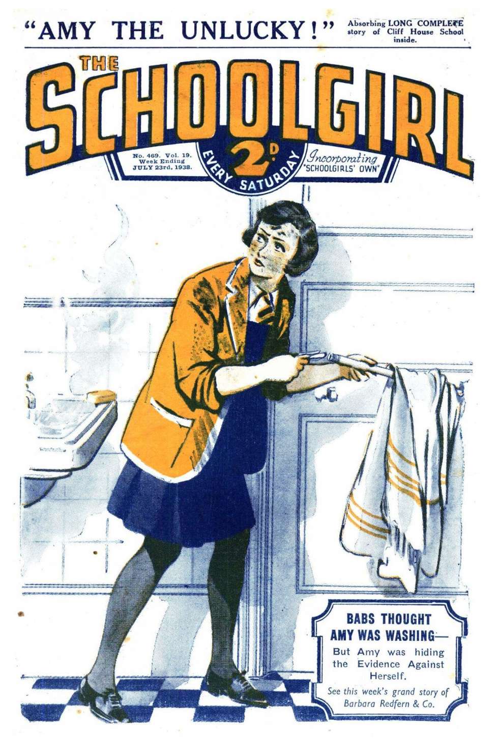 Book Cover For The Schoolgirl 469