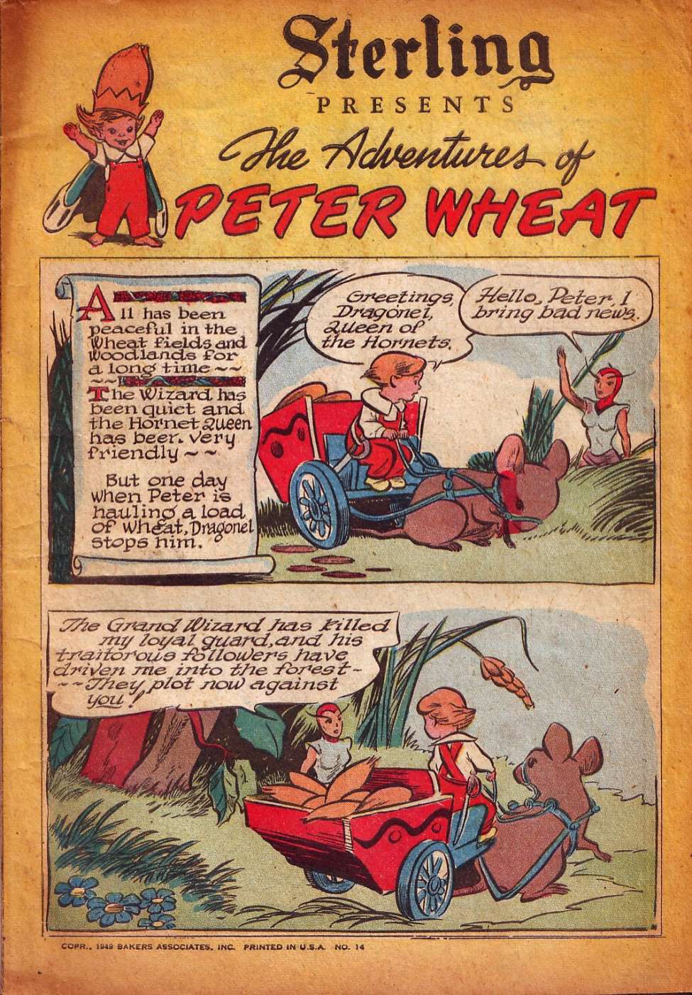 Book Cover For The Adventures of Peter Wheat 14