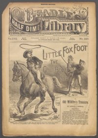 Large Thumbnail For Beadle's Half Dime Library 440 - Little Fox Foot, the Gold Bowie Kid