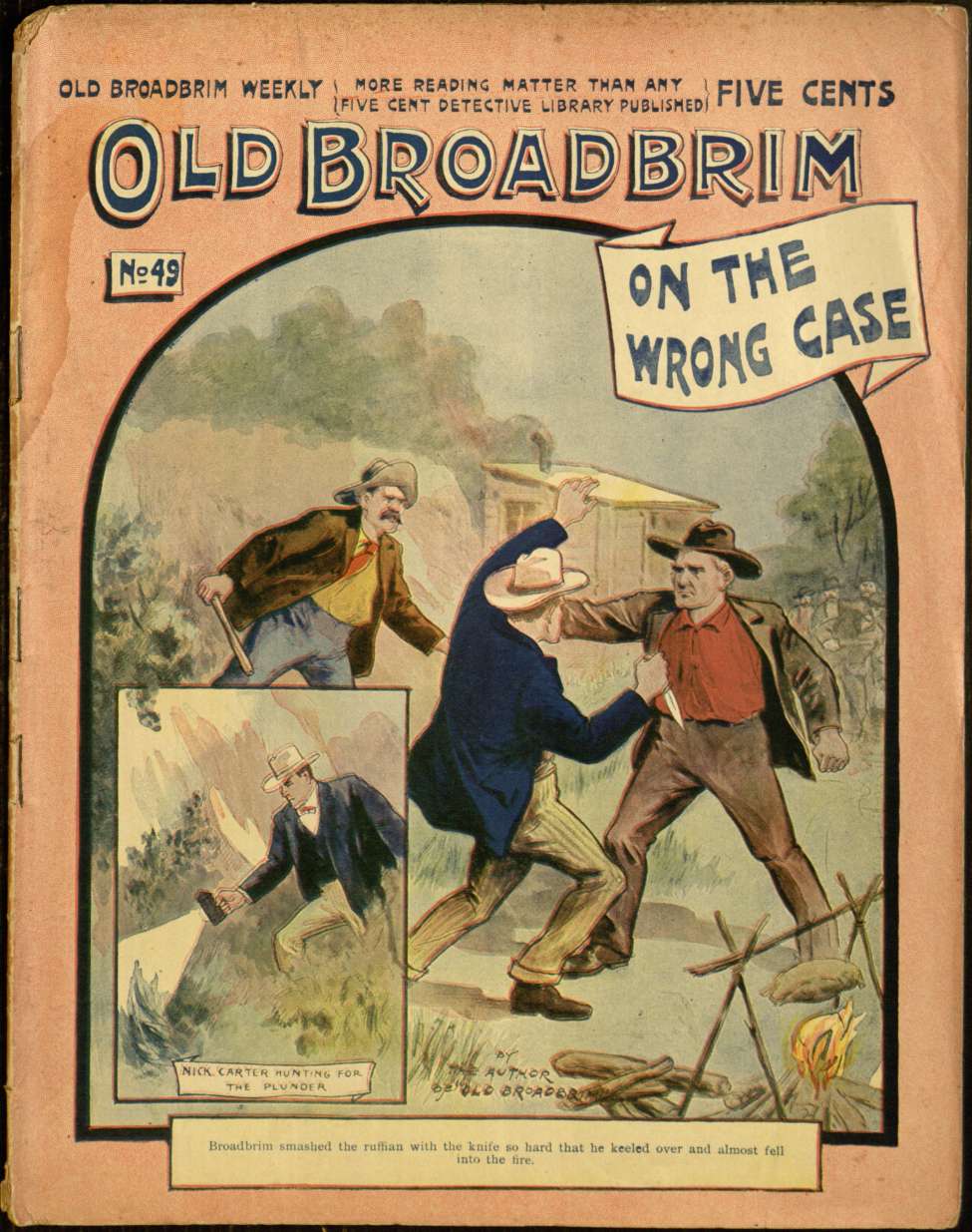 Book Cover For Old Broadbrim Weekly 49 - Old Broadbrim on the Wrong Case