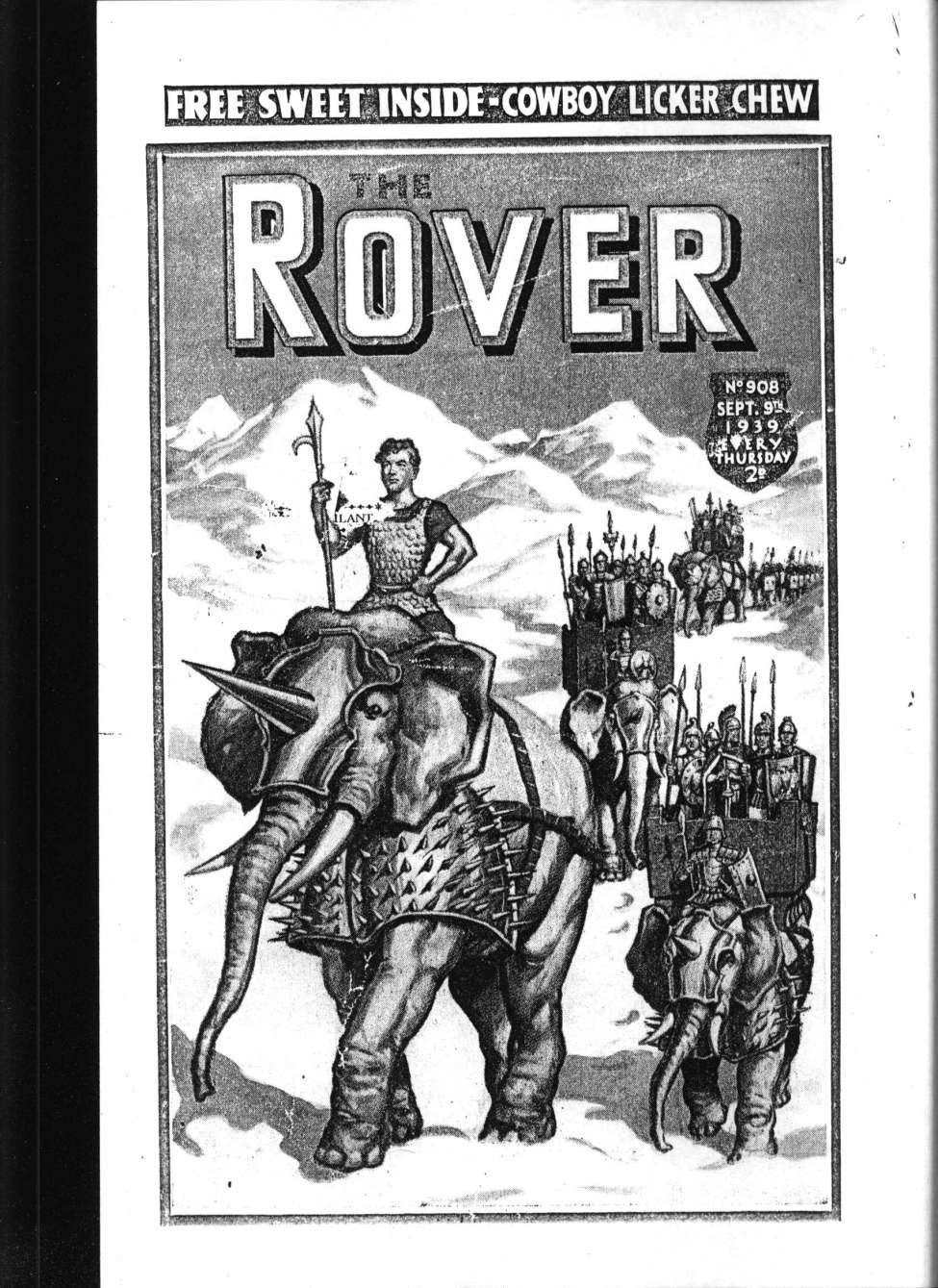 Book Cover For The Rover 908