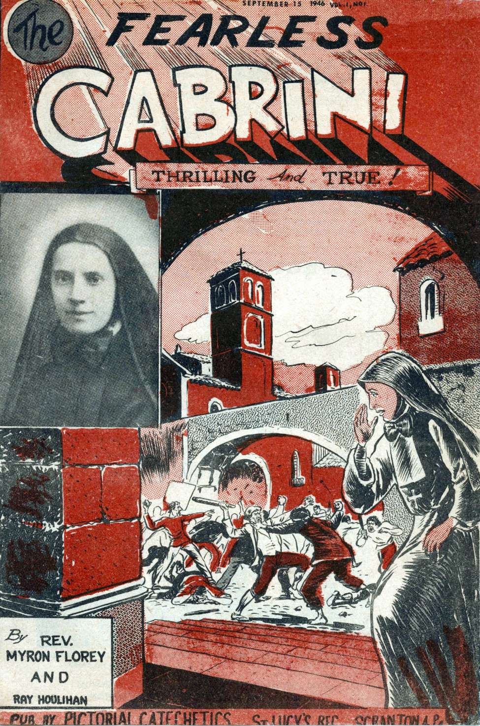 Book Cover For Pictoral Catechetics: Fearless Cabrini 1