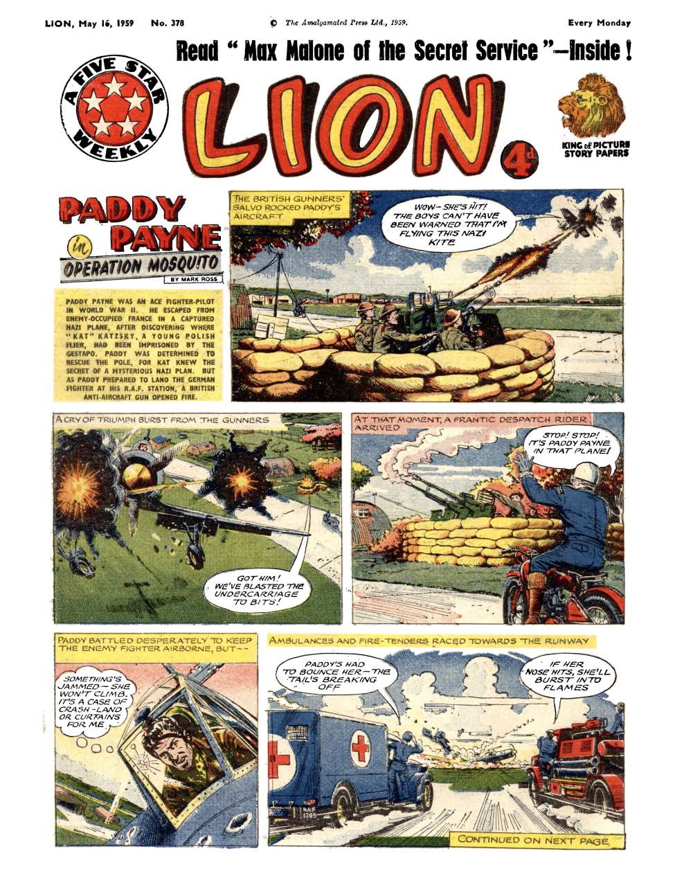 Book Cover For Lion 378