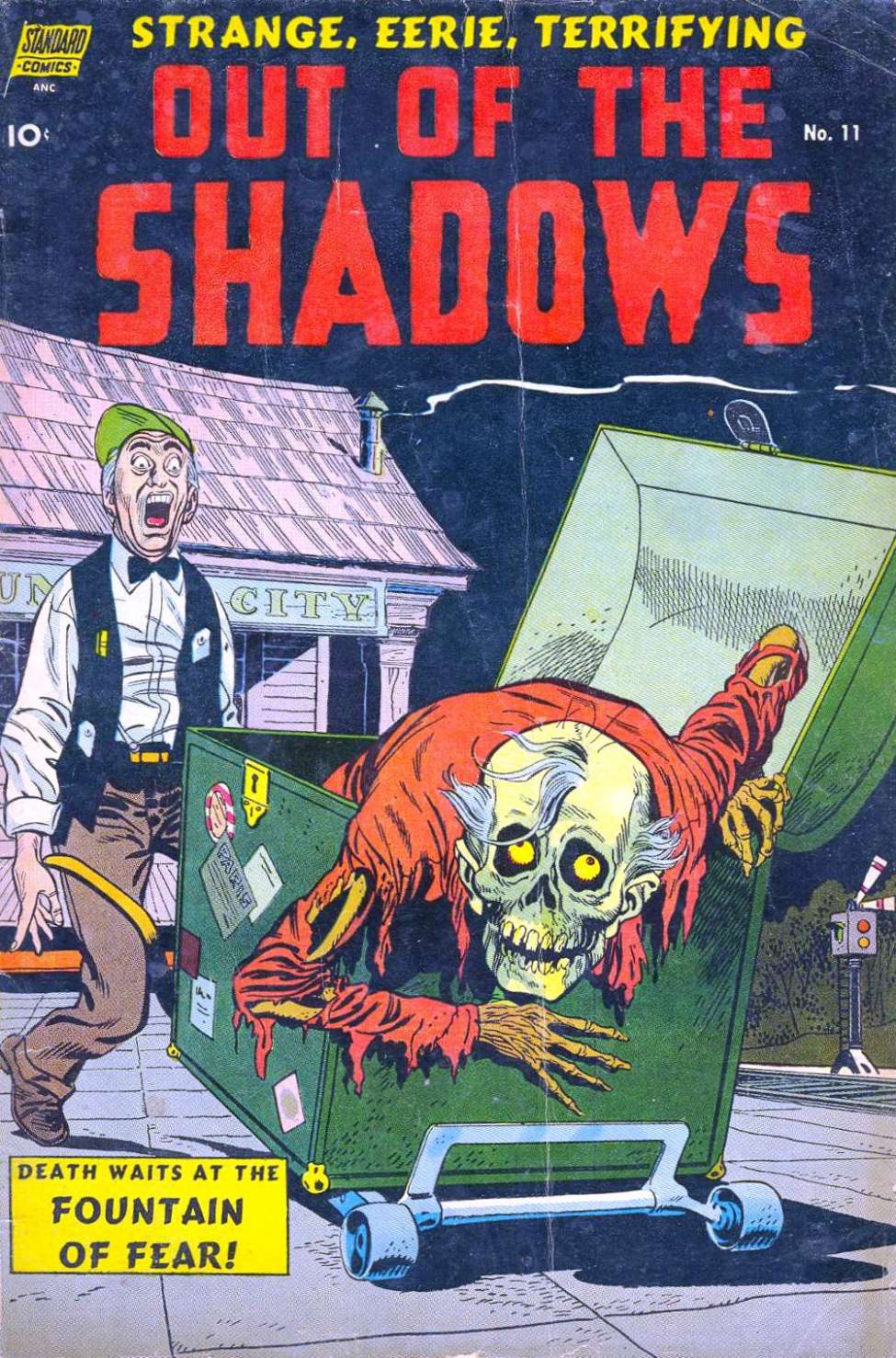 Comic Book Cover For Out of the Shadows 11