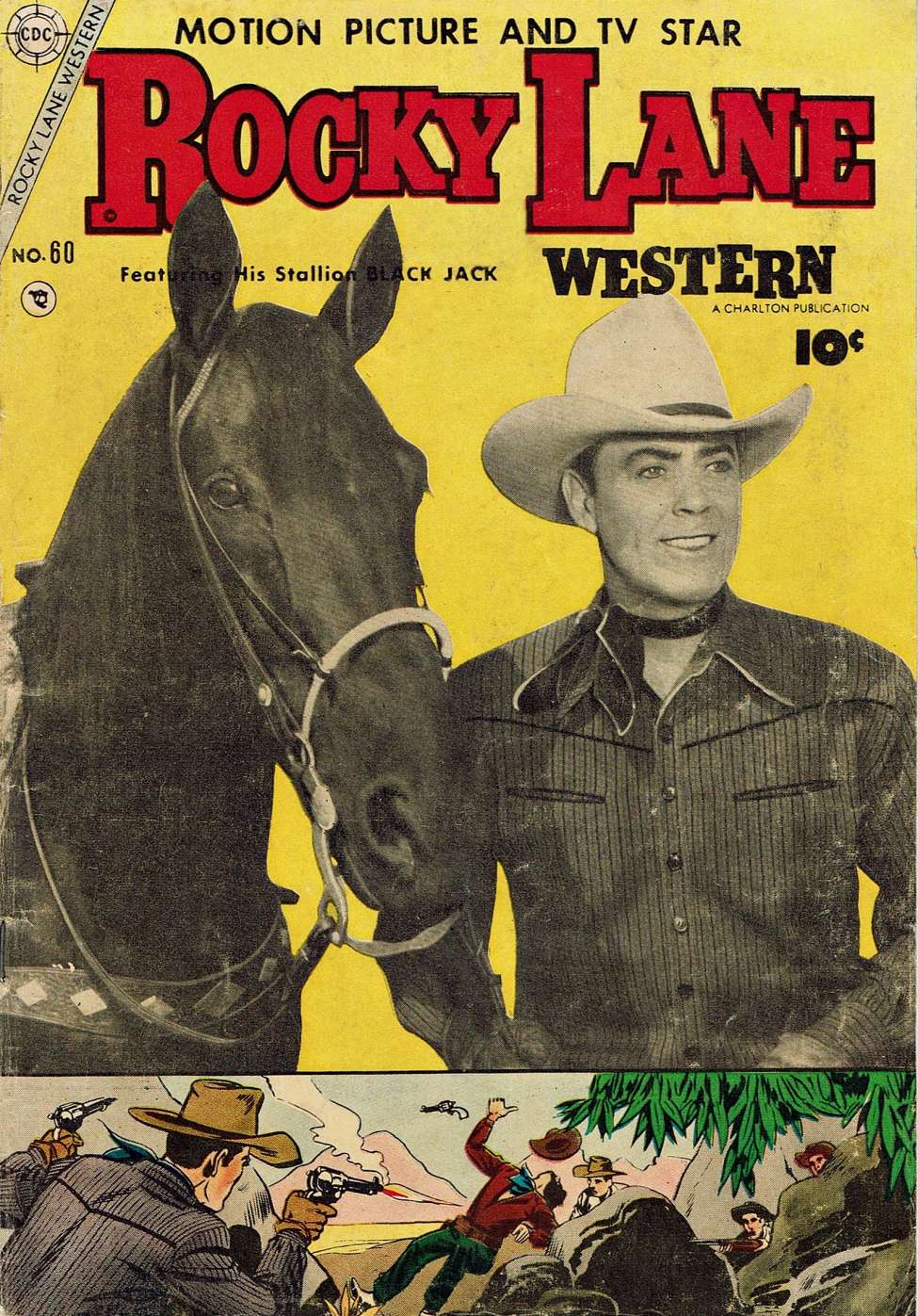 Rocky Lane Western 60 (Charlton) - Comic Book Plus